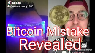 Bitcoin Mistake