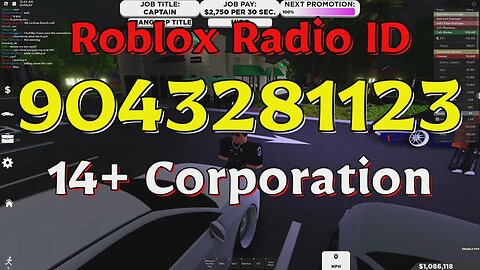 Corporation Roblox Radio Codes/IDs