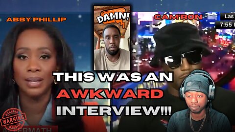 CNN interviews Camron about P.Diddy... It gets Awkward!!