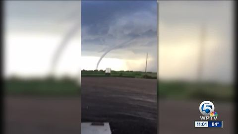 Tornado touched down in Indian River County