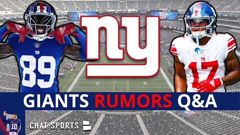 NY Giants Rumors Ft. Wan’Dale Robinson, Kadarius Toney, Kenny Golladay & Alex Bachman | Mailbag