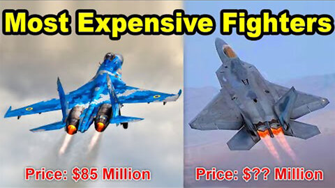 10 Most Expensive Fighter Jets in the World | Best Fighter Jets today | Military