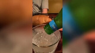 ASMR: More Tapping On A Glass Bottle and Pouring A Drink ￼