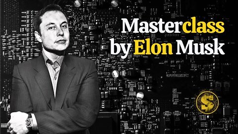 Elon Musk's Business Masterclass | 6 Principles to Help You Start a Successful Company #business