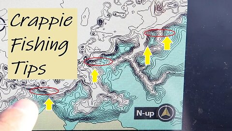 Sonar and lake map Tips for Crappie (Ep. 7 30 Day Challenge)