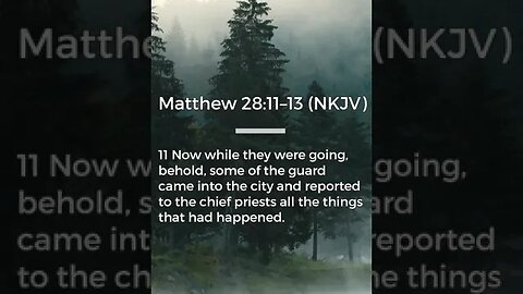 Resurrection Legend? | Matthew 28 | #shorts #jesus #resurrection #legend #messiah