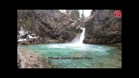 Relaxing music with piano and waterfall sound (Preview)