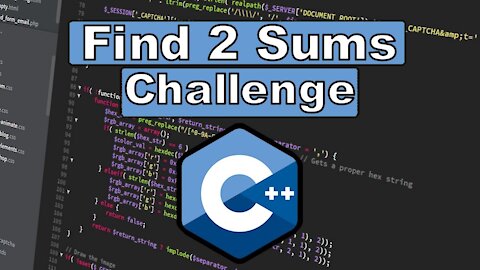 How to Solve the 2 sums Challenge in c++ (Improvement)