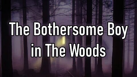 The Bothersome Boy in The Woods