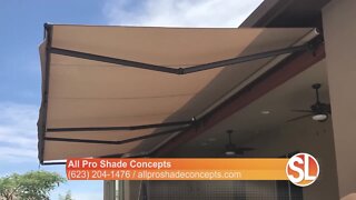 Shade your home from the sun with All Pro Shade Concepts