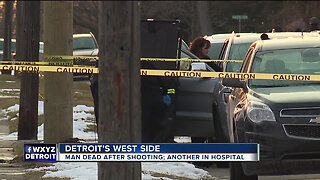 Double shooting on Detroit's west side leaves one dead, another hospitalized