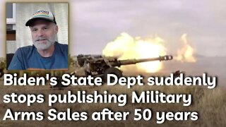 State Department suddenly stops publishing Military Arms Sales after 50 years