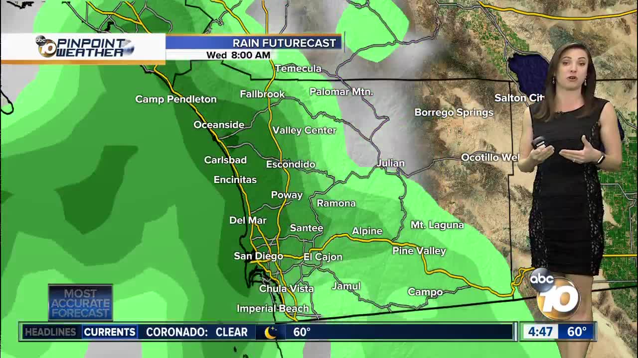 10News Pinpoint Weather with Meteorologist Megan Parry