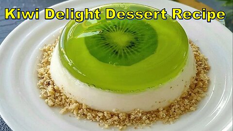 Sultan's Delight: Heavenly Joy in Every Bite, Kiwi Dessert Delight-4k