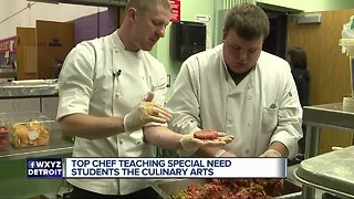 Top chef teaches special needs students the culinary arts
