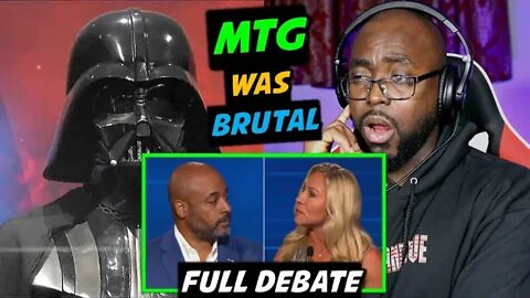 Marjorie Taylor Greene and Marcus Flower (Full Debate)