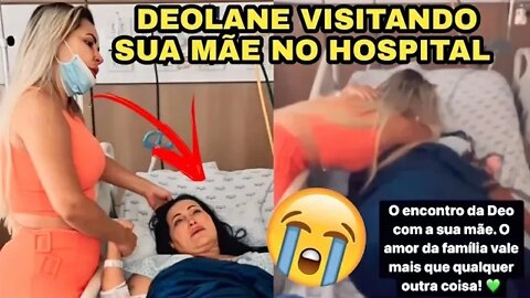 DEOLANE BEZERRA SAI DE A FAZENDA E REECONTRA SUA MÃE NO HOSPITAL