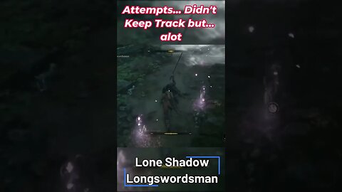 Lone Shadow Longswordsman Shoulda used both his arms #shorts #gamingshorts