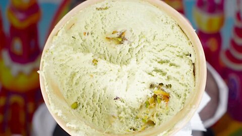 Basil Ice Cream | Miss Mona Makes Ice Cream's Eat Your Greens Review