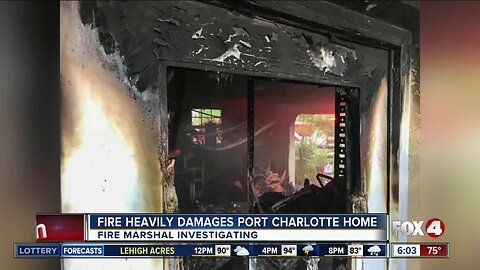 Port Charlotte home destroyed by fire