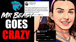 Mr Beast Goes FULL WOKE and LASHES OUT over Chris Tyson Transgenderism