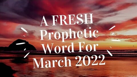 March for Victory In March - Prophetic Word