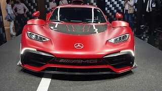 [8k] Mercedes AMG One 1000+ HP hypercar premiere at IAA Munich