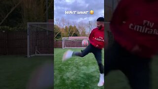 INSANE SPINNING NINJA TRICKSHOT 🥷⚽️🎯 #Shorts | Jeremy Lynch