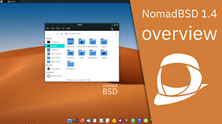 NomadBSD 1.4 overview | A persistent live system for your USB flash drive