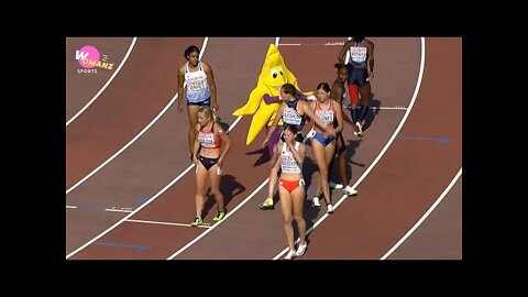 Women's 100m Hurdles Final European Athletics U23 European Championships - Tallinn 2021