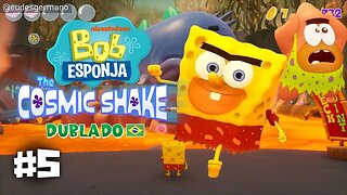 Bob Esponja The Cosmic Shake - Parte 5 Floresta de Algas Pré-Histórica (Dublado PTBR)