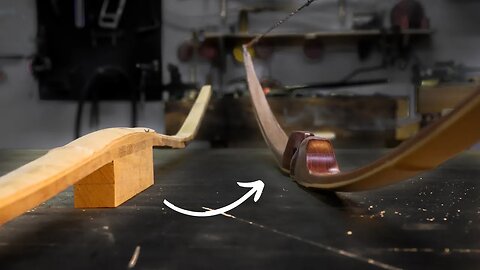 Tillering A Reflex Deflex Wood Bow "My Full Process" (Tillering Course ep 15)