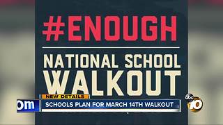 Schools plan for March 14 walkout