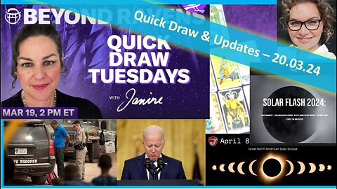 🔎 QUICK DRAW & UPDATES vom 20.03.2024 📽🔮✨