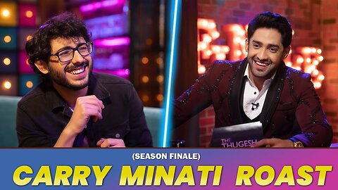 CARRY MINATI ROAST ON THE THUGESH SHOW SEASON FINALE!#carryminatiroast #carryminatiroastbts