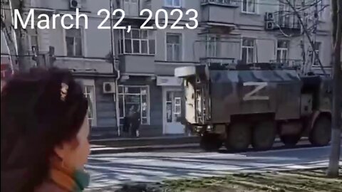 Russian Forces ATTACK Ukraine Citizens in the Streets of Kiev! #irnieracingNews March 23 2022