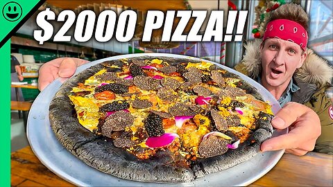 $ 1 Pizza. Vs $2000 Pizza in New York City