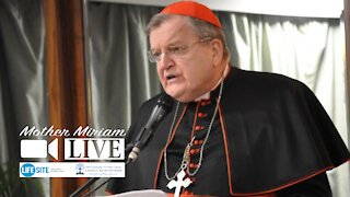 Continue praying for Cardinal Burke and all orthodox shepherds of the Church