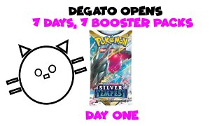 Silver Tempest - 7 Days, 7 Booster Packs (Day 1)