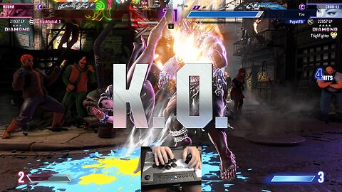 Kuya Kalbo Rank Match SF6 Grinding to the top. Chun Li 4 star Diamond Rank [Hori Fight Stick]