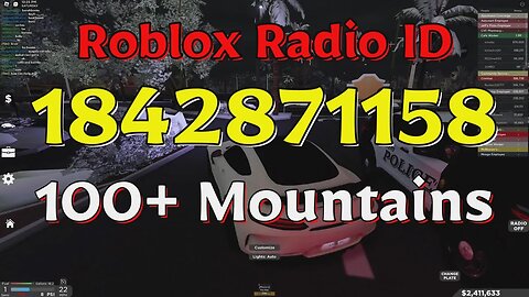 Mountains Roblox Radio Codes/IDs