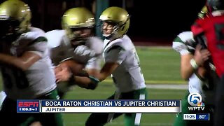 Boca Raton Christian defeats Jupiter Christian 9/26