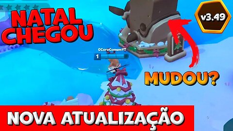 Nova Atualização 3.49 | MAPA de NATAL FINALMENTE CHEGOU! TEM SURPRESAS? ZPPBA