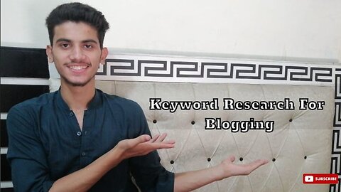 keyword research for blogging