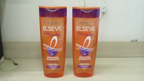 2x Shampoo L'Oréal Paris Elseve Liso dos Sonhos, 400ml