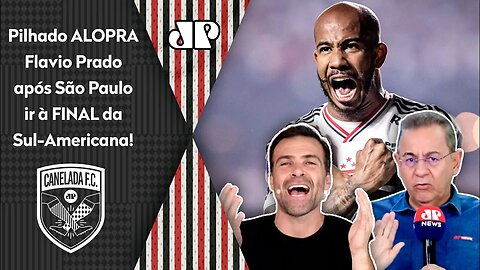 "O Flavio Prado VAI TER QUE ENGOLIR porque o São Paulo..." Pilhado ALOPRA após VITÓRIA NOS PÊNALTIS!