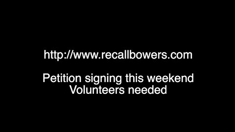 Recall Az Rep Rusty Bowers - Volunteers needed for Petition Gatherers