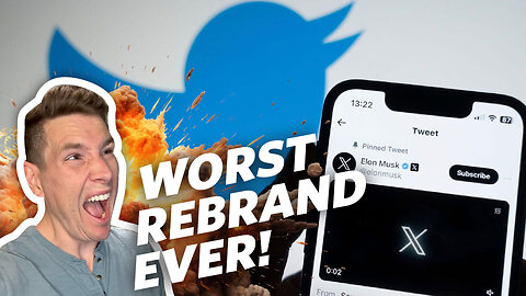 Elon Musk DESTROYED Twitter With The Worst Rebrand Ever!
