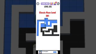 Classic Maze Level 201.#shorts