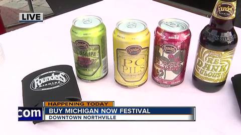 Beer & Wine at the Buy Michigan Now Festival